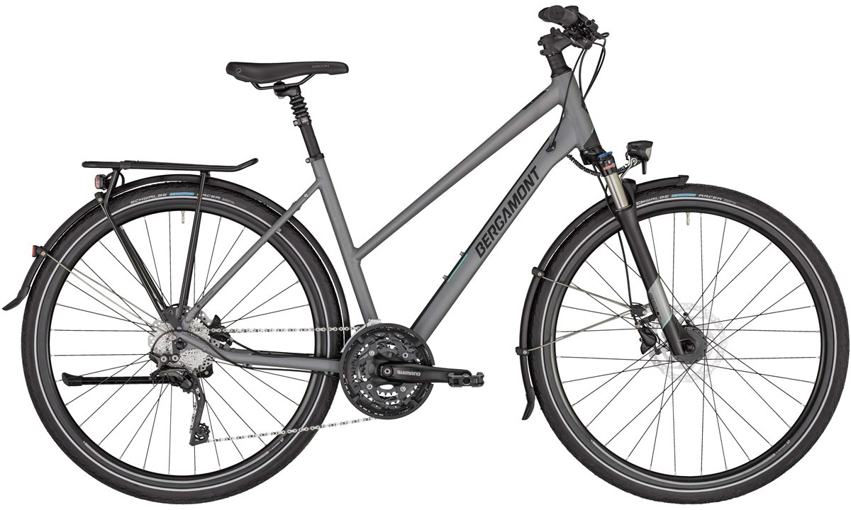 Фотографія Велосипед 28" BERGAMONT HORIZON 7 LADY (2020) 2020 Сірий 